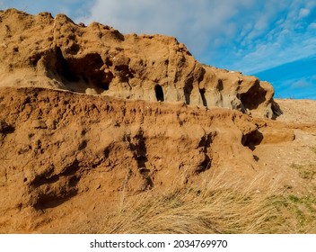 Stone Sand Castle - A sandstone formation along Highland Lane - Culver, OR - Shutterstock ID 2034769970