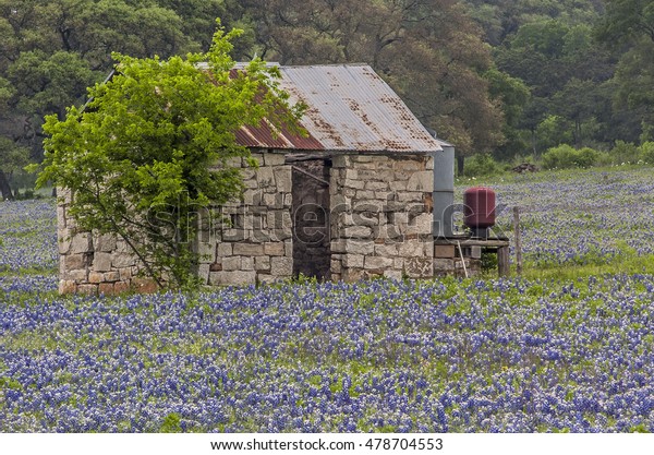 Stone Shed Marble Falls Texas Stock Photo Edit Now 478704553