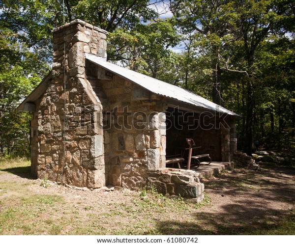 Stone Shelter Called Byrds Nest On Stock Photo Edit Now 61080742