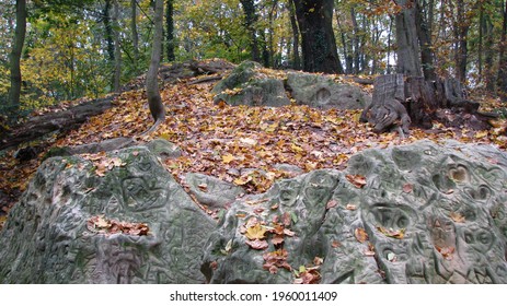 Stone Slope Of Petrin Hill. Prague