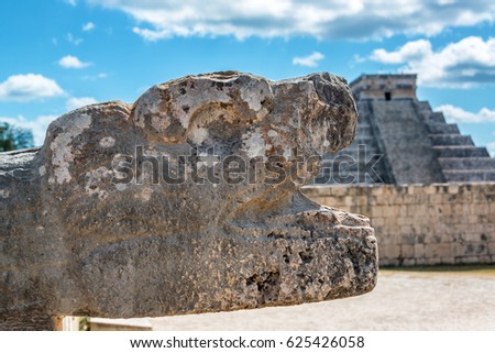 Similar – Foto Bild Pyramide von Kukulkanisch