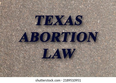 Stone Texture Background With Text Texas Abortion Law Exceptions