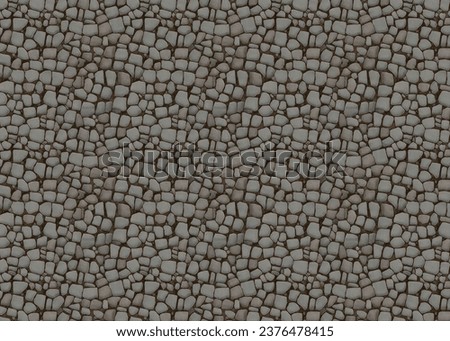 Stone texture cartoon cobblestones heavily stylised