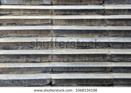 Stone texture from concrete gray steps