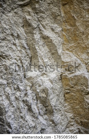 Similar – Foto Bild Gerissene Bodentextur. Harte Schatten und Sonne. Getrockneter Boden.