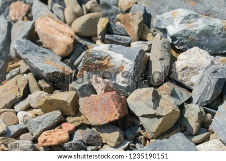 stone textures closeup,selective focus.