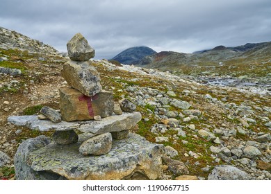 Stone Trail Marker