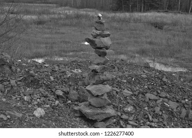 Stone Trail Marker