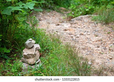 Stone Trail Marker