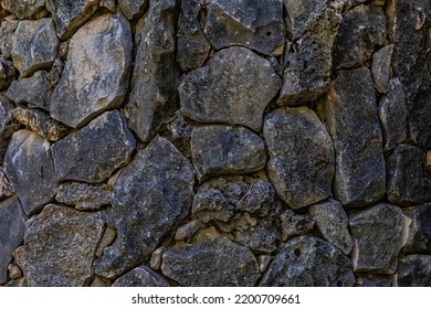 stone wall background close up