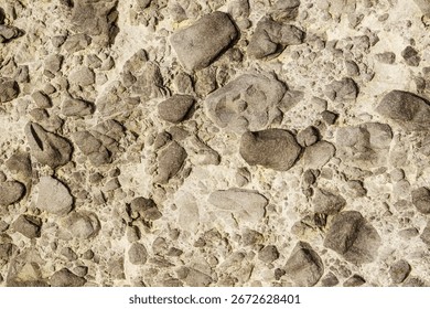 Stone wall. Brown background texture