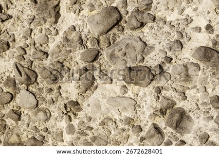 Stone wall. Brown background texture