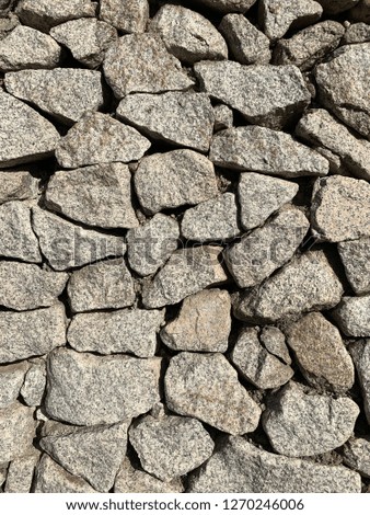 stone wall pattern gray