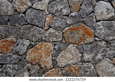 Stone Wall Texture, Seamless Texture Stone Wall. High Resolution