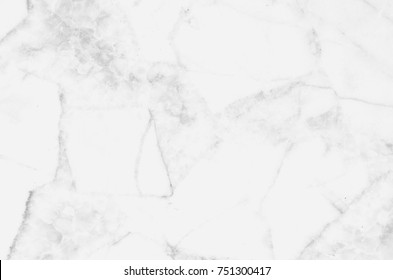 Stone White Gray Marble Texture Background. Kitchen Floor And Worktop Counter Luxury For Interior. 