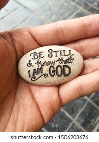 Stone & Word Be Still And Know That I Am God