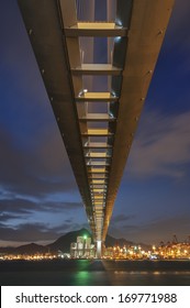 Stonecutters Bridge In Hong Kong 