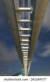 Stonecutters Bridge In Hong Kong