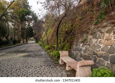 Stoned Street In Santa Lucía Hill.