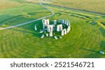 Stonehenge bathed in Glorious Sunshine