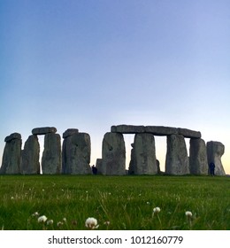 Stonehenge At Sunset