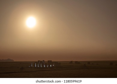 Stonehenge Under The Moon