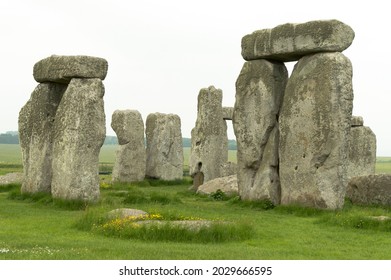 Stonehenge, Wiltshire, England  Prehistoric monument of standing stones  UNESCO World Heritage Site