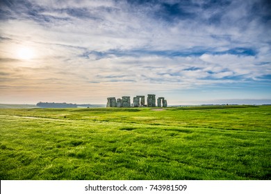 Stonehenge In Winter  England