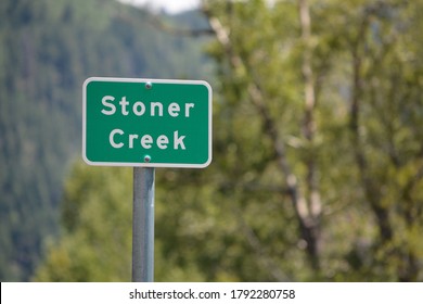 Stoner Creek Sign In Montezuma County Colorado