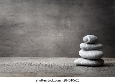 Stones spa treatment scene, zen like concepts. - Shutterstock ID 284010623