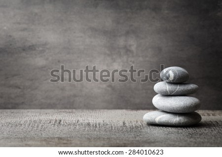 Stones spa treatment scene, zen like concepts.