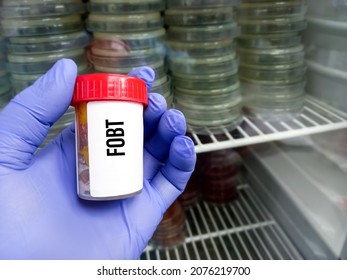 Stool Sample For Fecal Occult Blood Test (FOBT), Colorectal Cancer Diagnosis