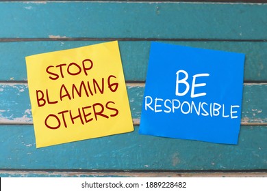 1,092 Stop Blaming Images, Stock Photos & Vectors | Shutterstock