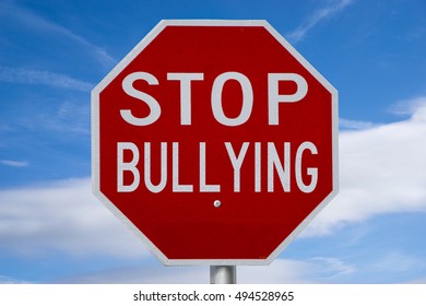 Stop Bullying Road Sign Stock Illustration 785911093 | Shutterstock