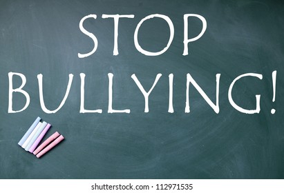 Stop Bullying Title Stock Photo 112971535 | Shutterstock