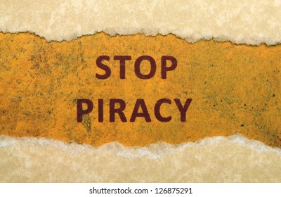 Stop piracy