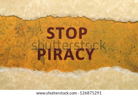 Stop piracy