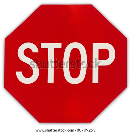 Stop sign