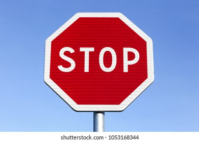 Stop Traffic Sign Stock Photo 1053168344 | Shutterstock