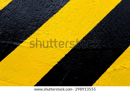 Stop Yellow Black background