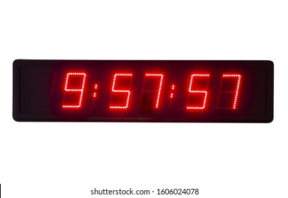 Stopwatch Sports Timer Race Clock. Isolated with handmade clipping path. - Powered by Shutterstock