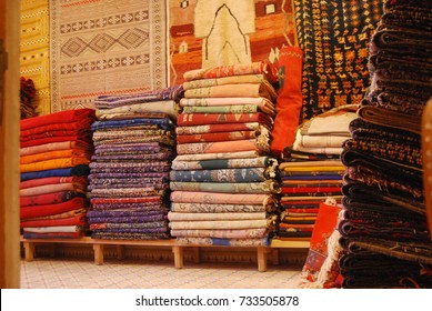 The Storage Of Berber Carpets In A Tent