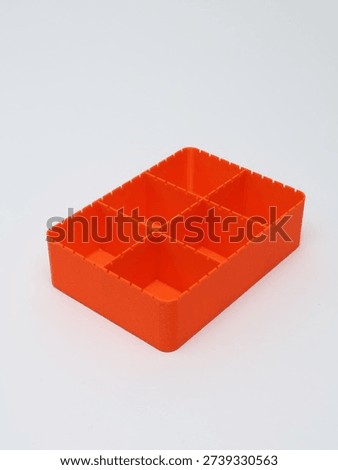  Storage Bin on a gray background