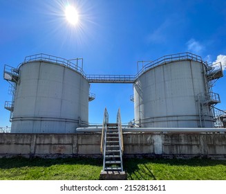 Storage Of Liquid Ammonia. Gasoline Storage. Oil Storage