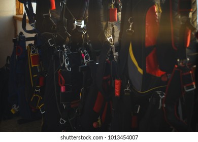 Storage Packed Parachutes Room Drop Zone Stock Photo 1013454007 ...