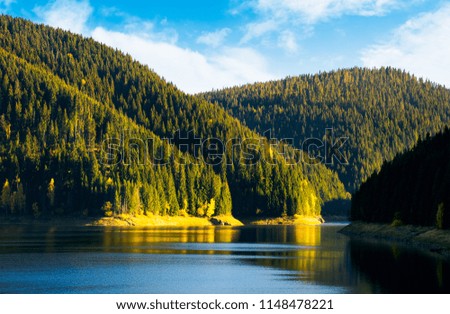 Similar – Image, Stock Photo Sunlight floods the mountainous desert landscape