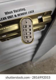 Storage Unit Lock Masterlock Combination Code Decode Low security
