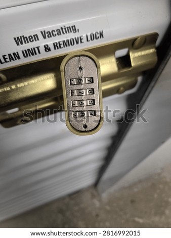 Storage Unit Lock Masterlock Combination Code Decode Low security