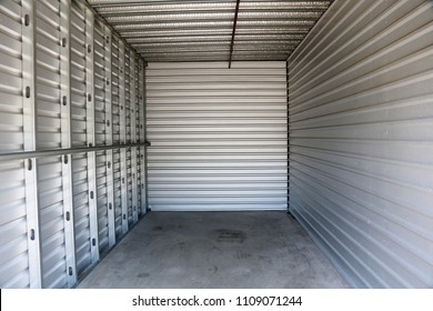 Storage Unit. Storage Locker. Empty Storage Unit. 