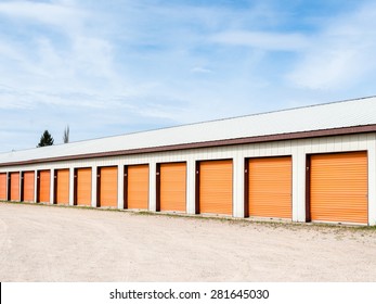 Storage Units At A Storage Facility